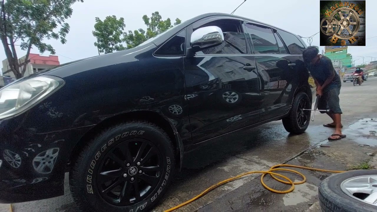 INNOVA 2008 PAKAI BAN BRIDGESTONE DUELER AT RING16_ UPGRADE VELG PALING AMAN DI INNOVA LAMA