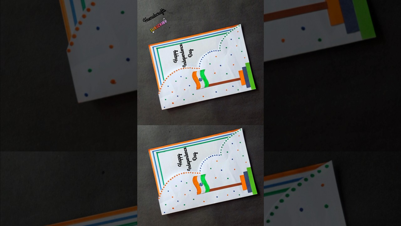 Independence day card | Independence day card making | Independence day craft  #independenceday #diy