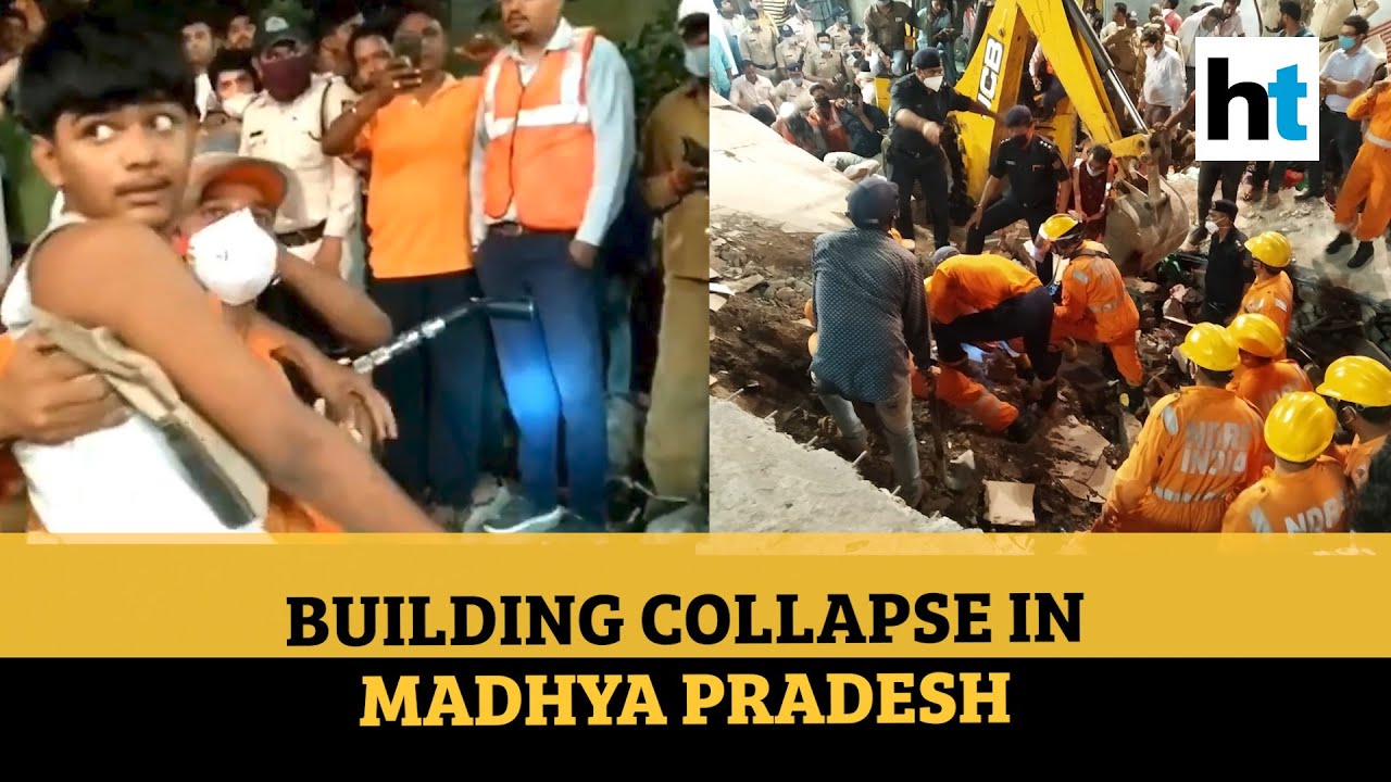 Dewas building collapse: NDRF rescues 9 people, at least 2 confirmed dead
