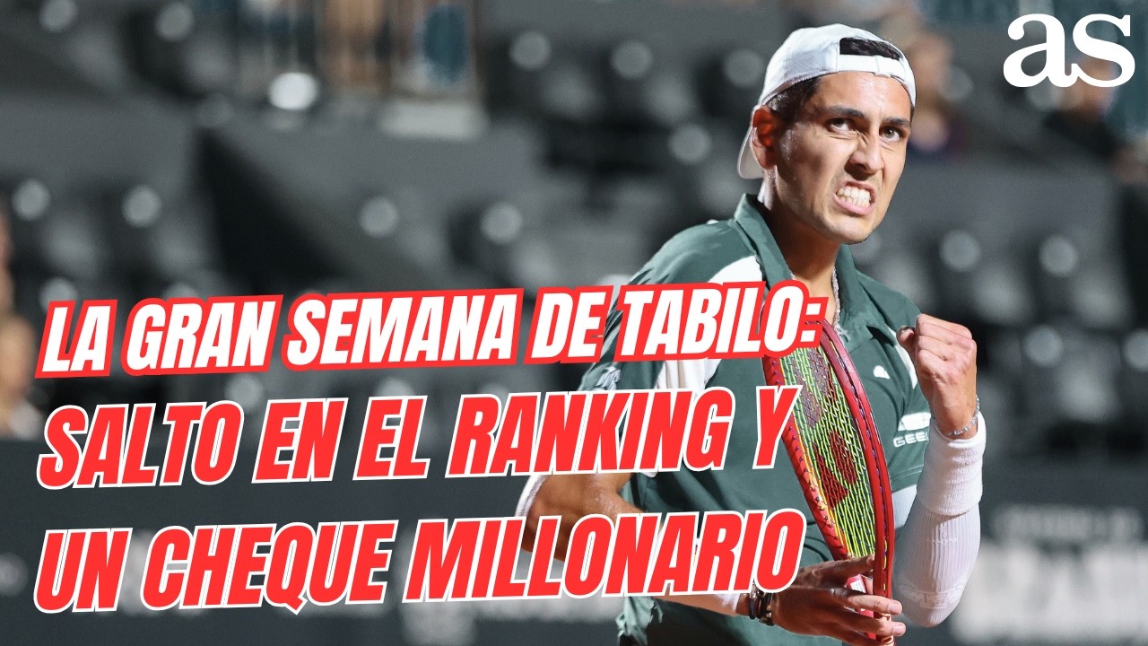 La GRAN SEMANA de TABILO en RÍO: SALTO EN EL RANKING ATP y un CHEQUE MILLONARIO