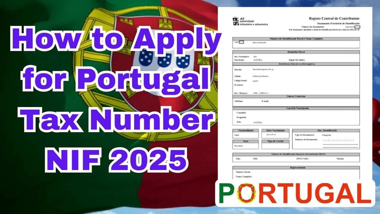 How to Apply for Portugal Tax Number NIF 2025