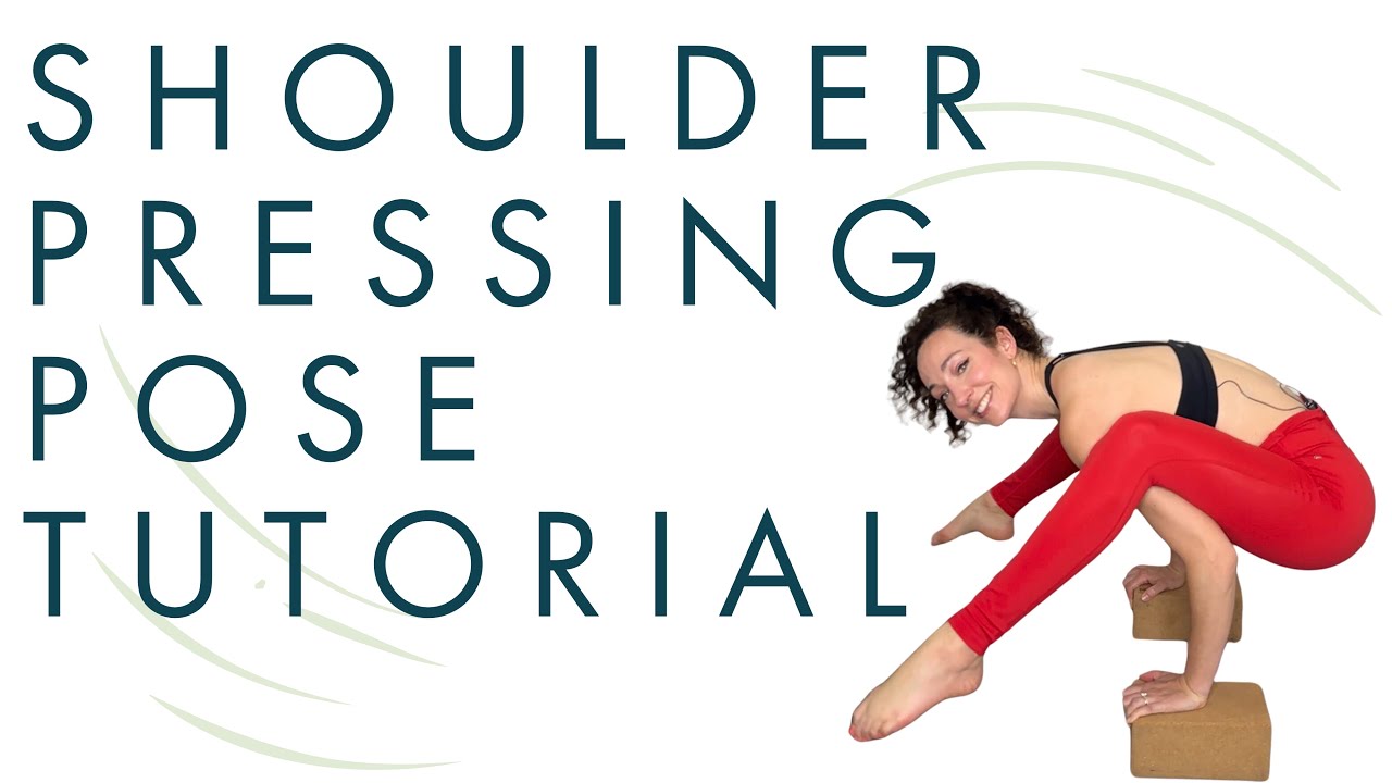Shoulder Pressing Pose (Bhujapidasana) Tutorial | Beginner Friendly