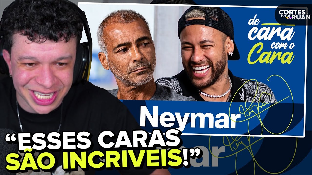 ARUAN REAGE: NEYMAR - DE CARA COM O CARA #1 (ROMÁRIO TV) - Cortes do Aruan
