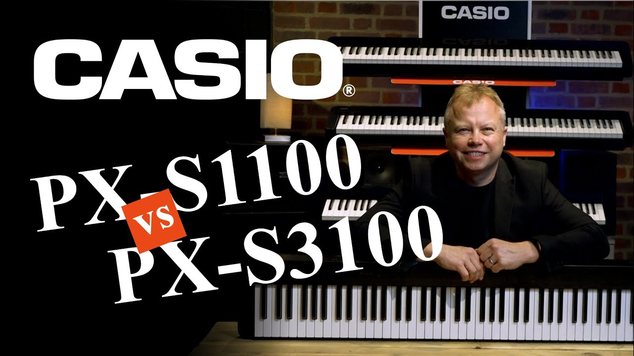 Casio PX-S1100 против PX-S3100: выбор подходящего цифрового пианино