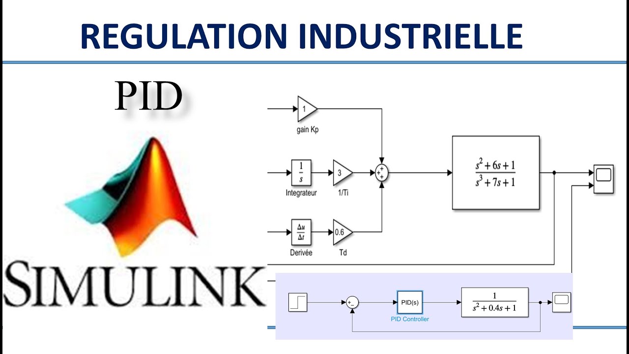 Regulation PID avec Matlab Simulink
