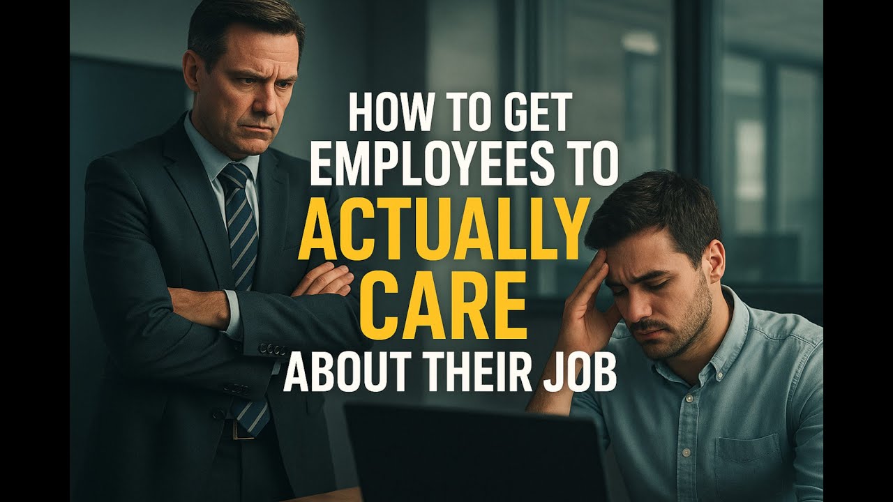 How to Get Employees to Actually CARE About Their Job