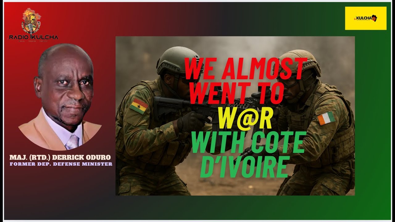 We Nearly Went To W@r With Cote D'Ivoire - Former Dep. Defense Minister Derrick Oduro