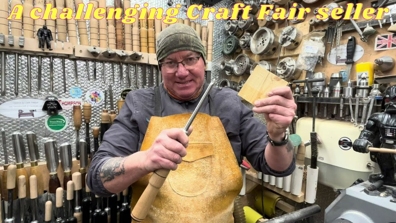 Woodturning. A challenging Craft Fair seller.
