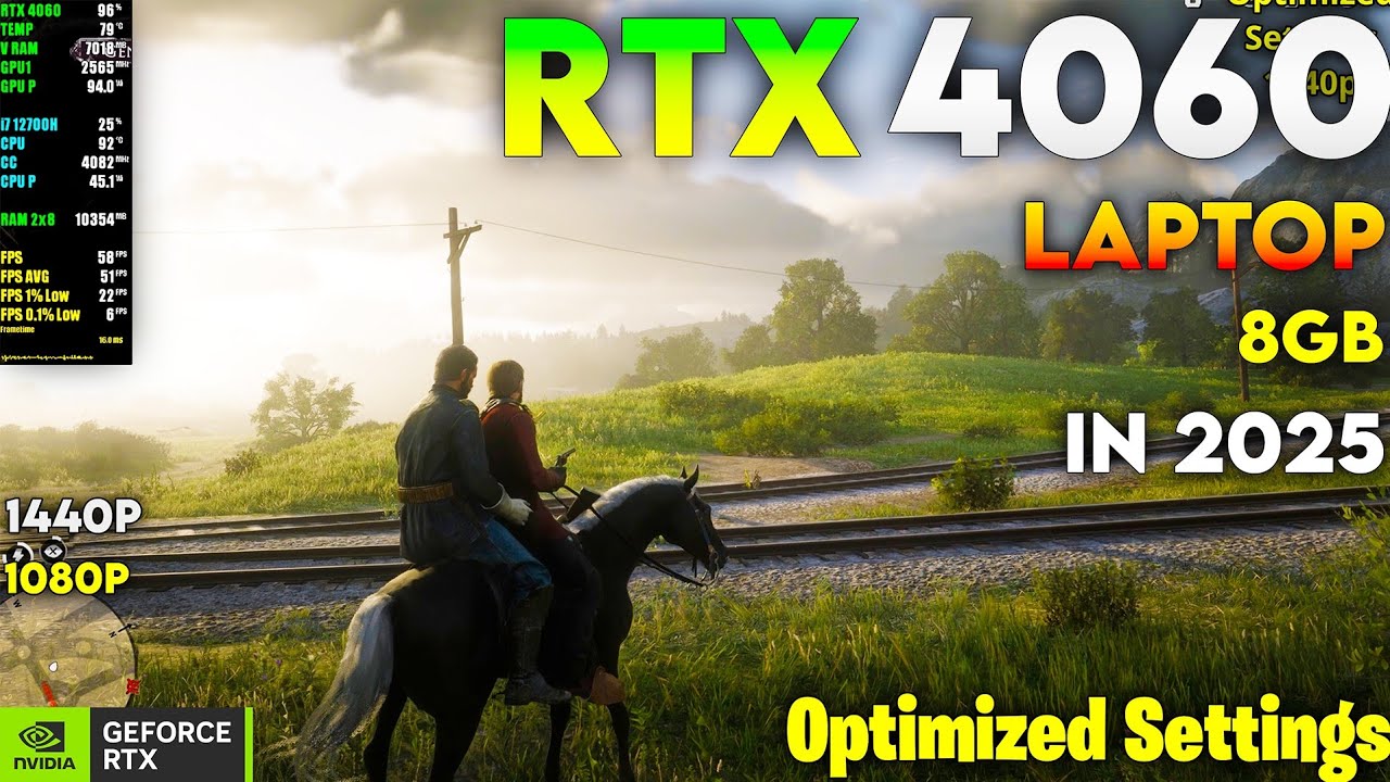 Red Dead Redemption 2 on RTX 4060 (8GB) | Best Settings for 1080p & 1440p [2025]