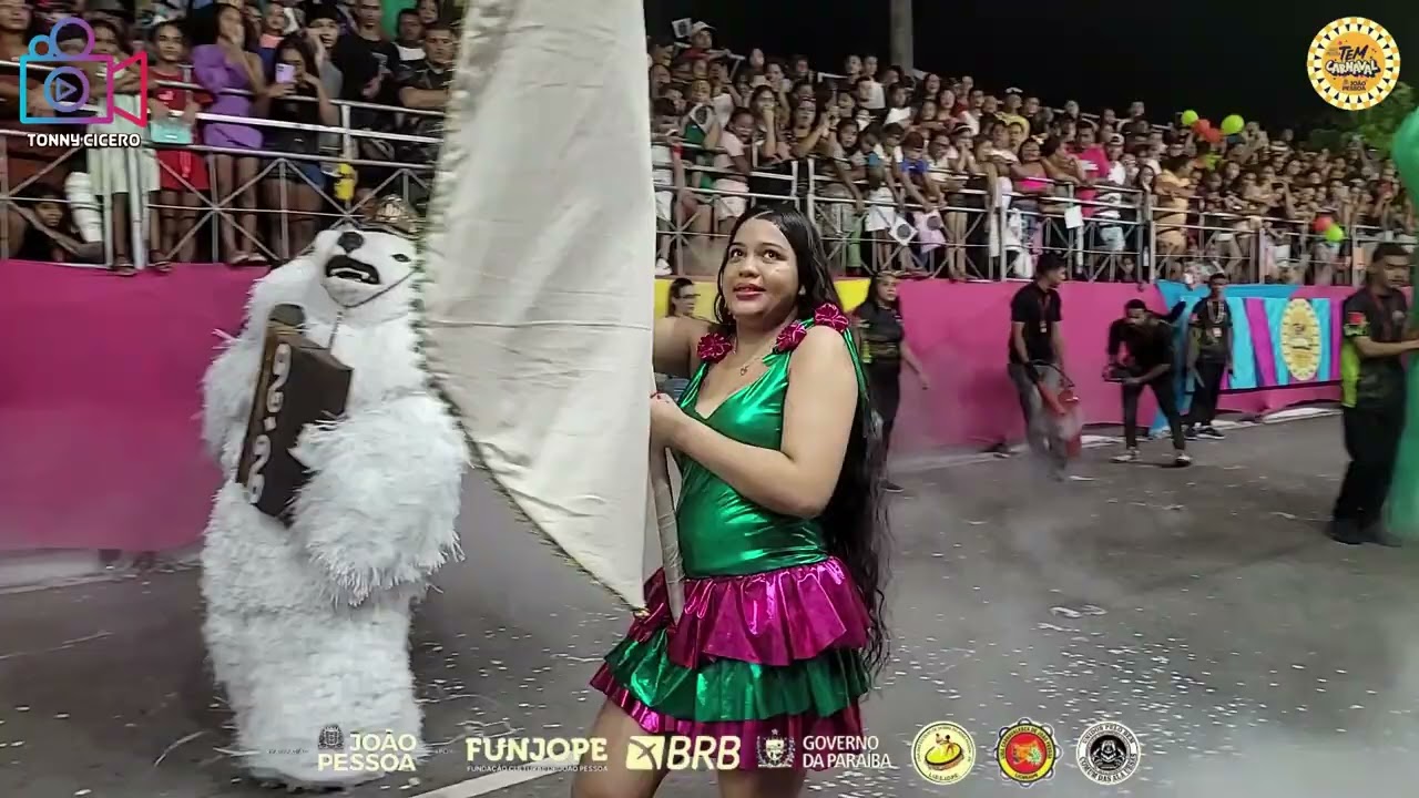 🐻🔥 Carnaval de João Pessoa 2025 | Desfile Oficial | Urso Selvagem 🌿🐾
