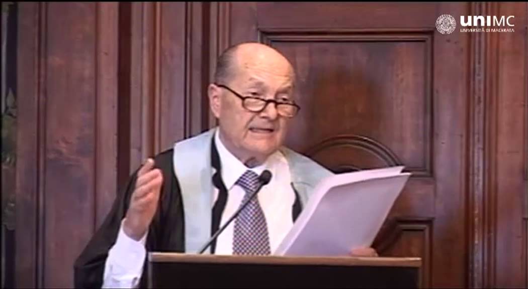 Paolo Grossi - Lectio Doctoralis :: Università di Macerata