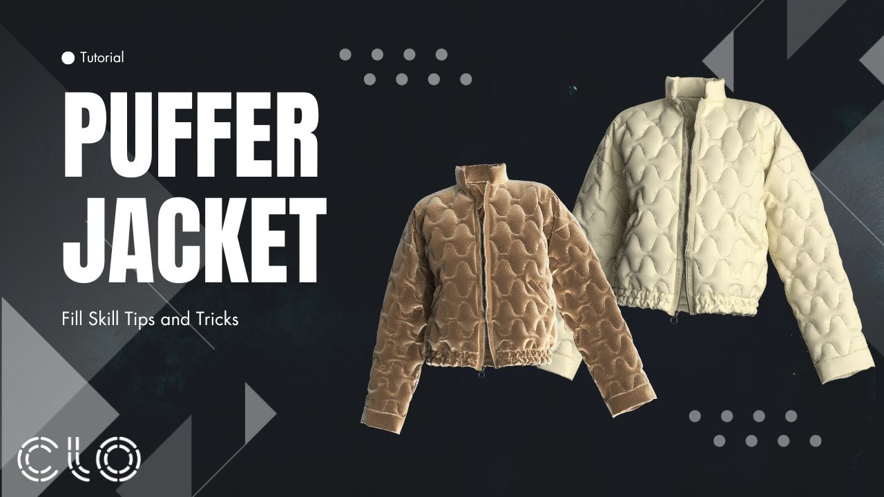 Mastering Fill Techniques for Puffer Jackets in CLO 3D: Tips & Tricks for Realistic Designs