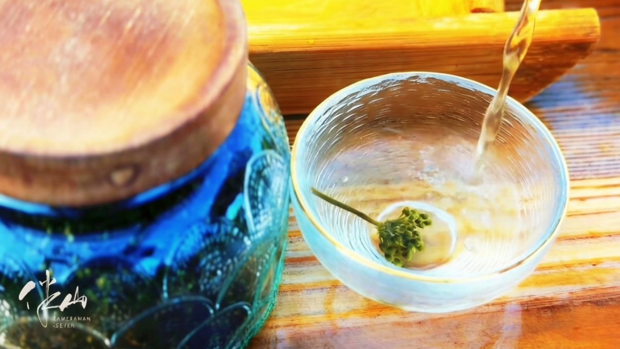 Ginseng flower tea