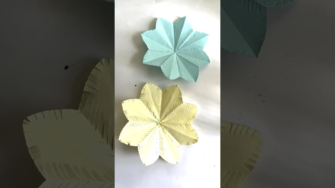 Paper Cutting Hack for Perfect Flowers 