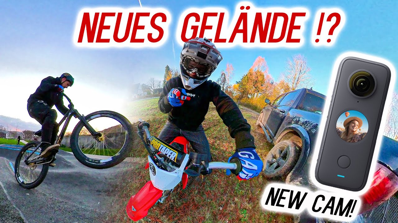 NEUES PITBIKE GELÄNDE?  INSTA 360 ONE X2 Test - Marc Diekmann
