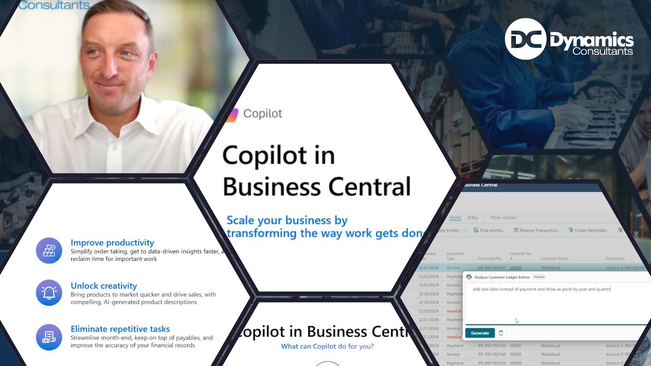Business Central Copilot New AI Features