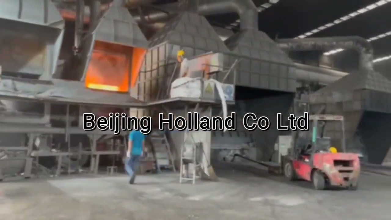 Aluminum ingot casting line from scrap--BJHolland