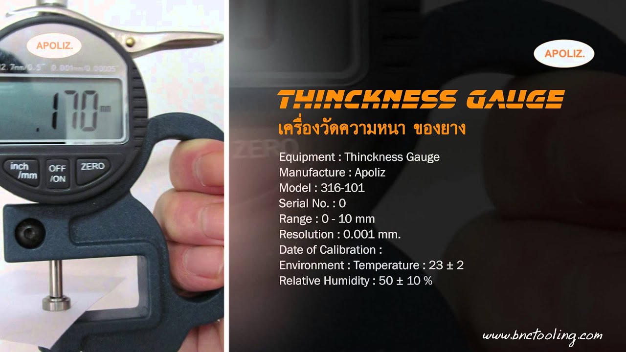 Tickness Gauge APOLIZ 316 101