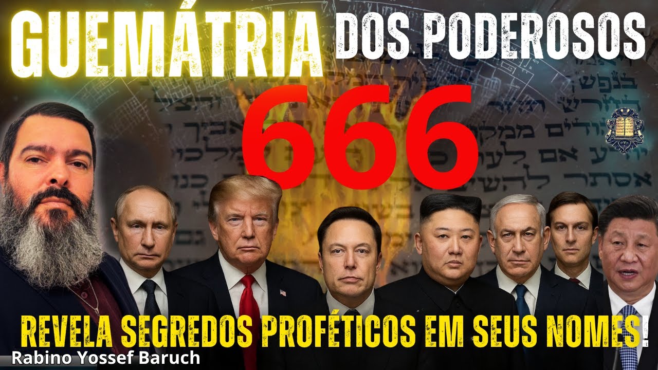 O Que Dizem os Números Sagrados Sobre os Líderes Globais? Mistério, Poder e Profecia!