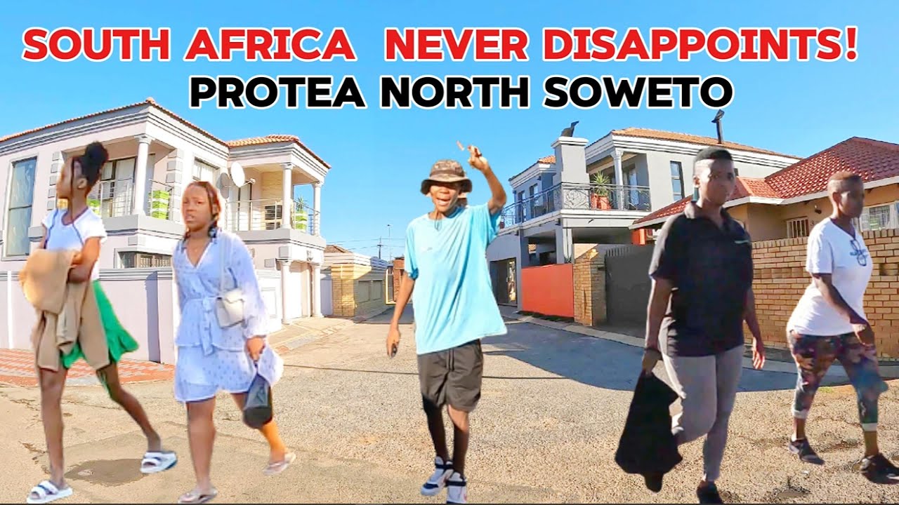 THE REAL SOUTH AFRICA YOU MUST SEE!! | PROTEA NORTH SOWETO PART-1 | JOHANNESBURG 4K