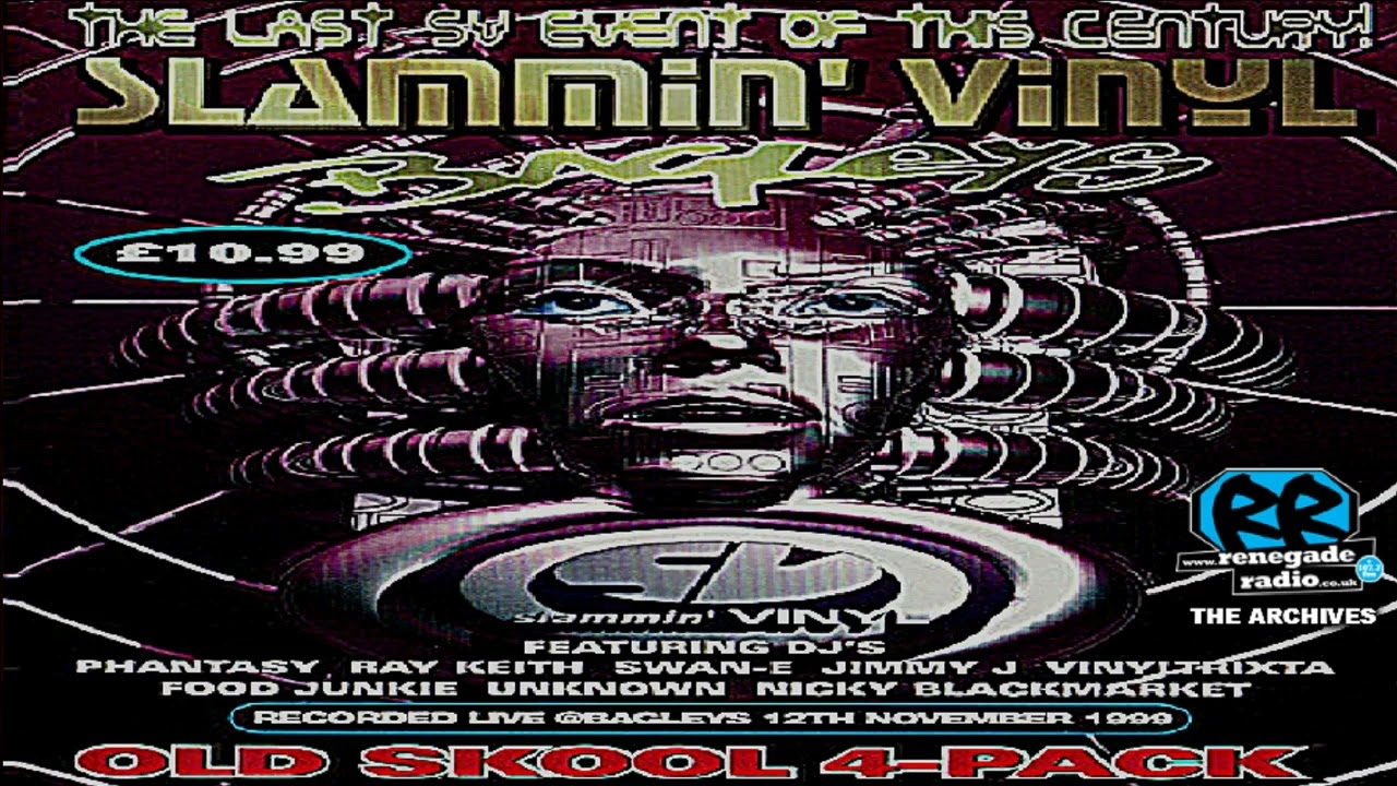 🎧 DJ Phantasy | Slammin' Vinyl @ Bagleys, London | 12 November 1999 | Oldskool Rave Breakbeat Jungle