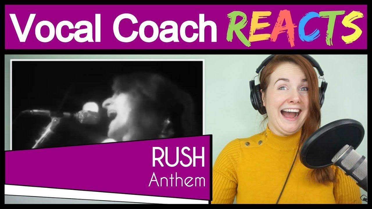 Vocal Coach reacts to Rush - Anthem (Geddy Lee Live)