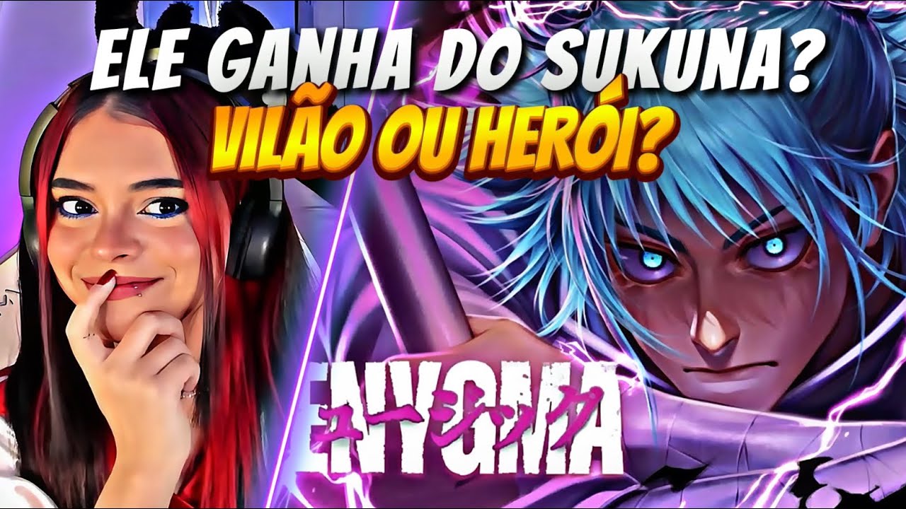 React Cah | Deus do Trovão | Hajime Kashimo (Jujutsu Kaisen) | Enygma
