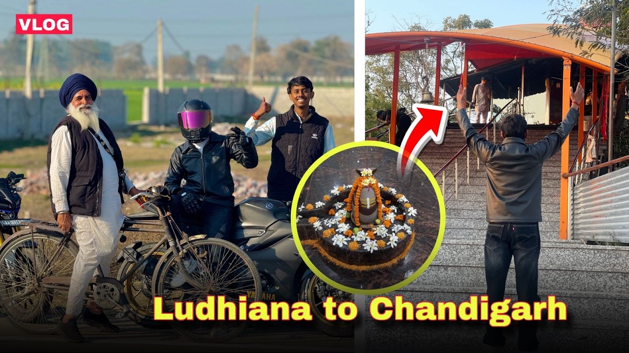 LUDHIANA TO CHANDIGARH 108 KM 😊SUNDAY RIDE ❤️