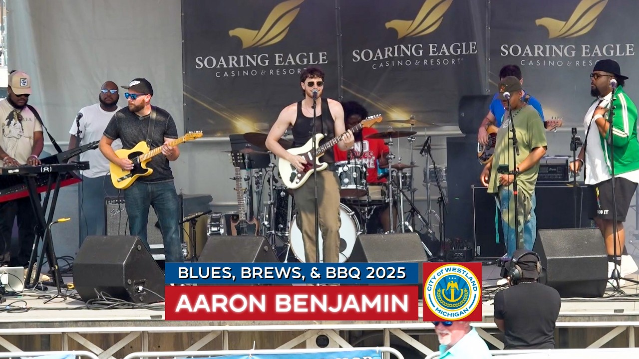 Aaron Benjamin - 2025 Blues, Brews and Barbecue Concert Series