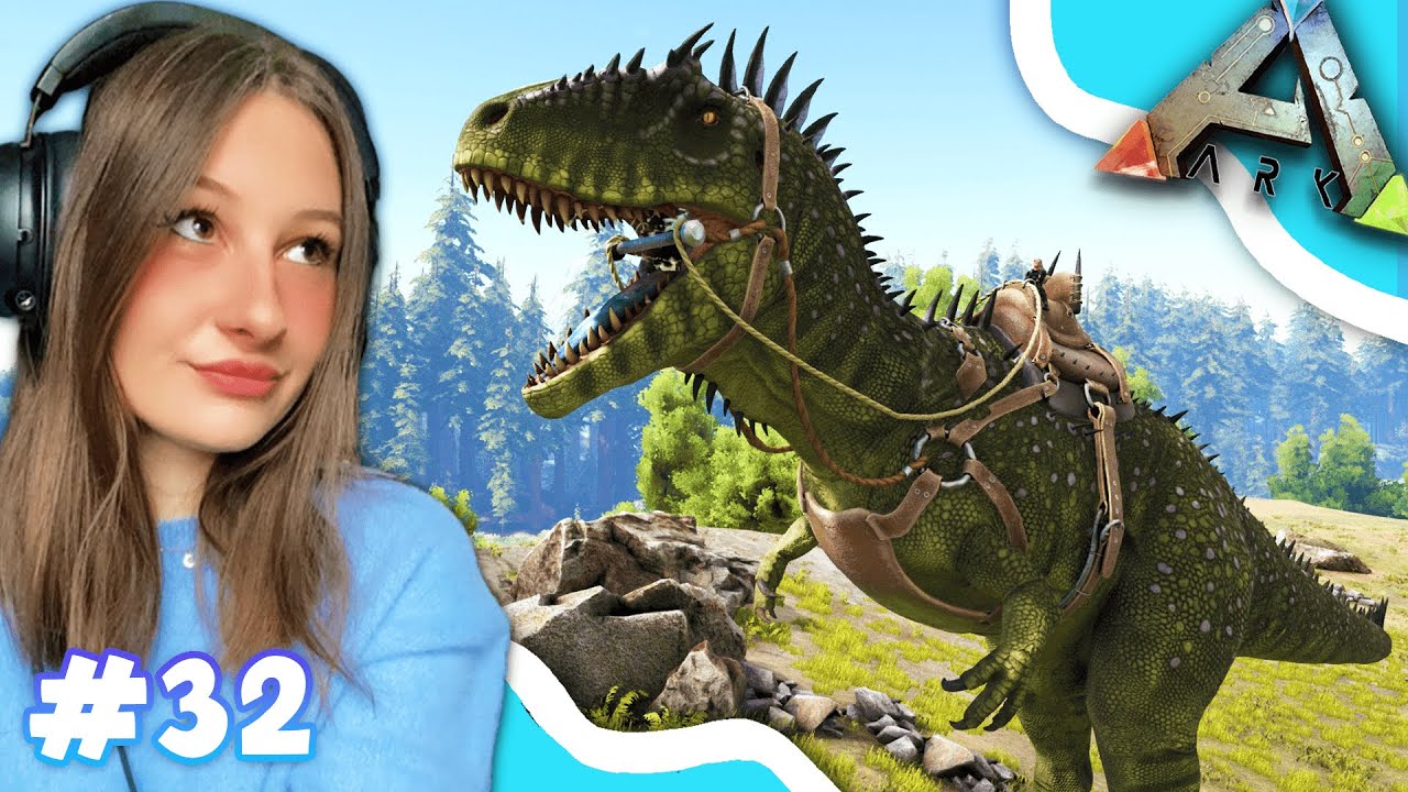 JE TAME UN CARCHARODONTOSAURUS ! #32🐬ARK THE ISLAND FR - ARK FR -