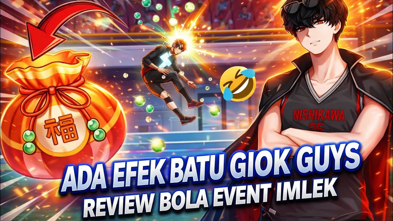 REVIEW BOLA EVENT IMLEK ADA EFEK BATU GIOK GUYS!!!🤣 - The Spike Cross