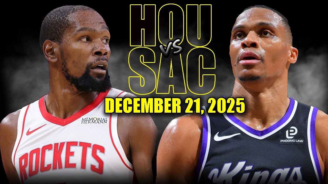 Houston Rockets vs Sacramento Kings Full Game Highlights &ndash; December 21, 2025 | NBA Season