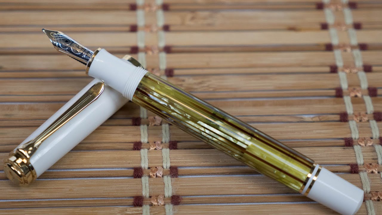 Fountain Pen Review: Pelikan M600 White Tortoise