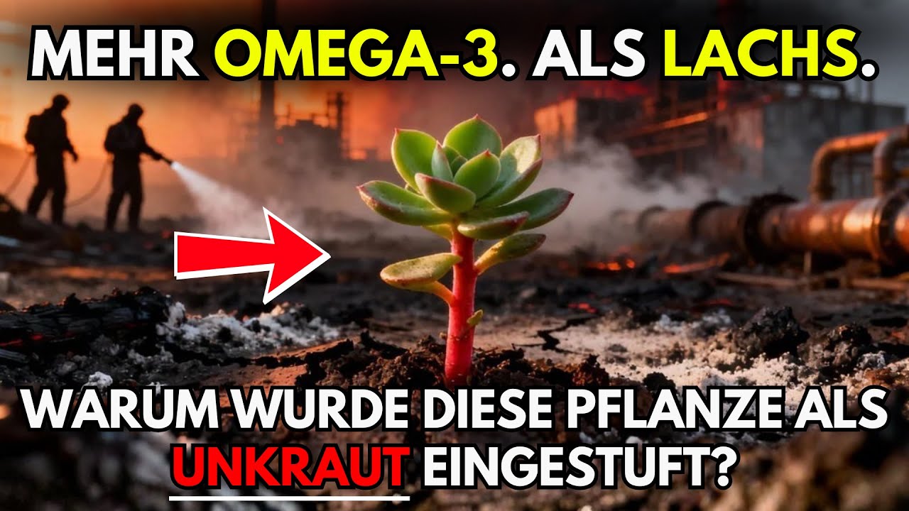 Mehr Omega-3 als Lachs, Blatt für Blatt. Warum haben wir diese Pflanze ausgelöscht?
