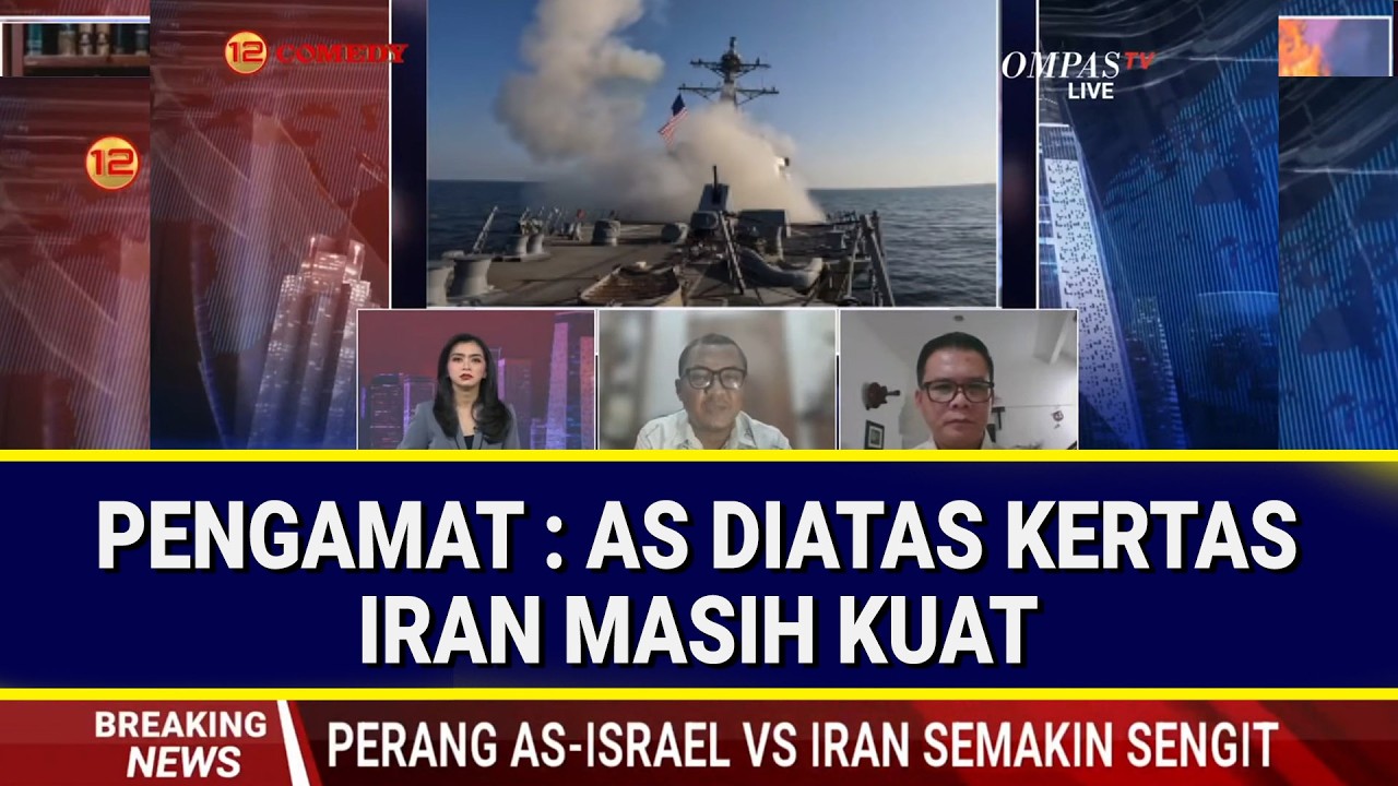Pengamat HUB Internasional dan Jurnalis Senior Bahas Update Perang Iran VS AS   Israel