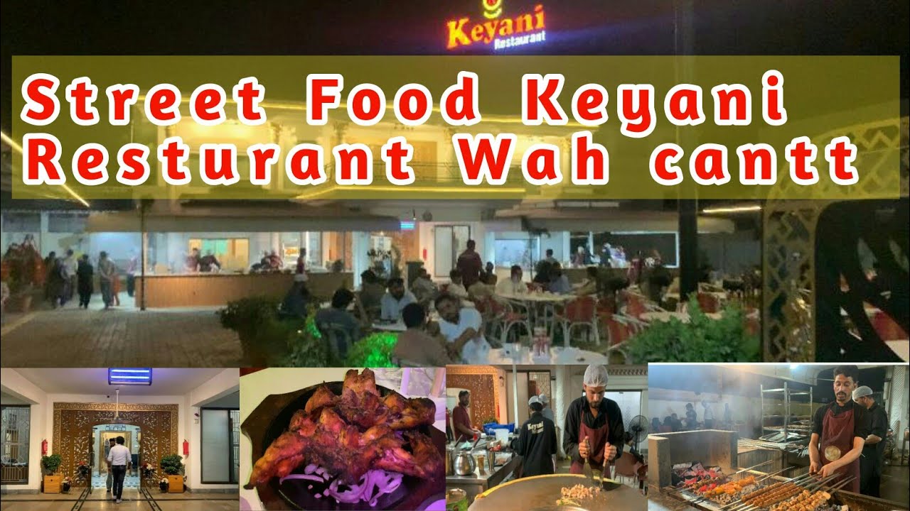 Streen Food Keyani Resturant Wah Cantt || @IceCreamRollsStreet-Food