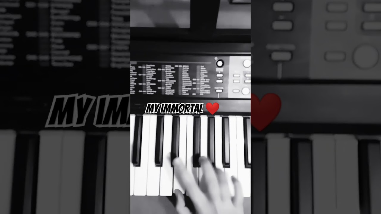 My Immortal On Harmonium!! 🌺