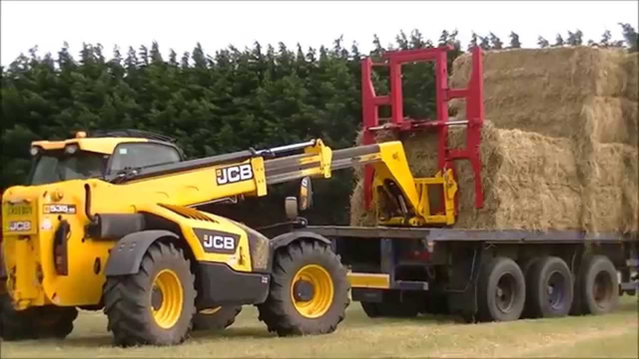 Bale, stack and cart