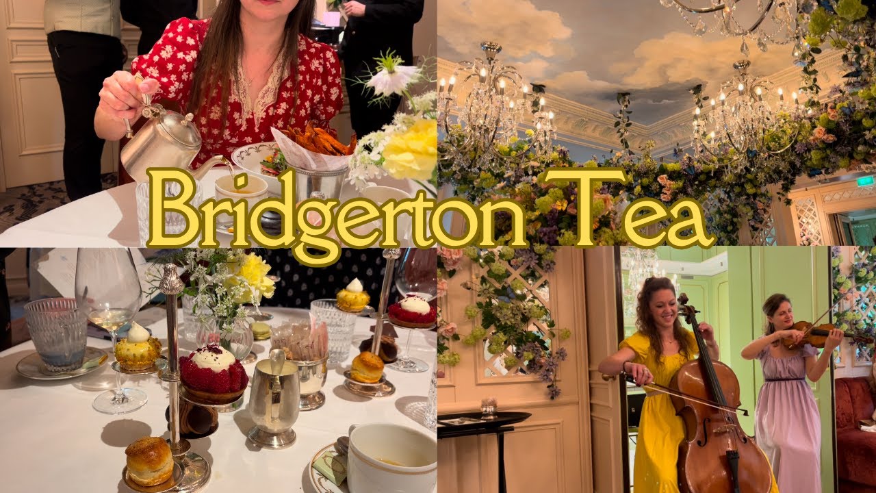 A Bridgerton-Inspired Afternoon Tea at Ladurée Paris