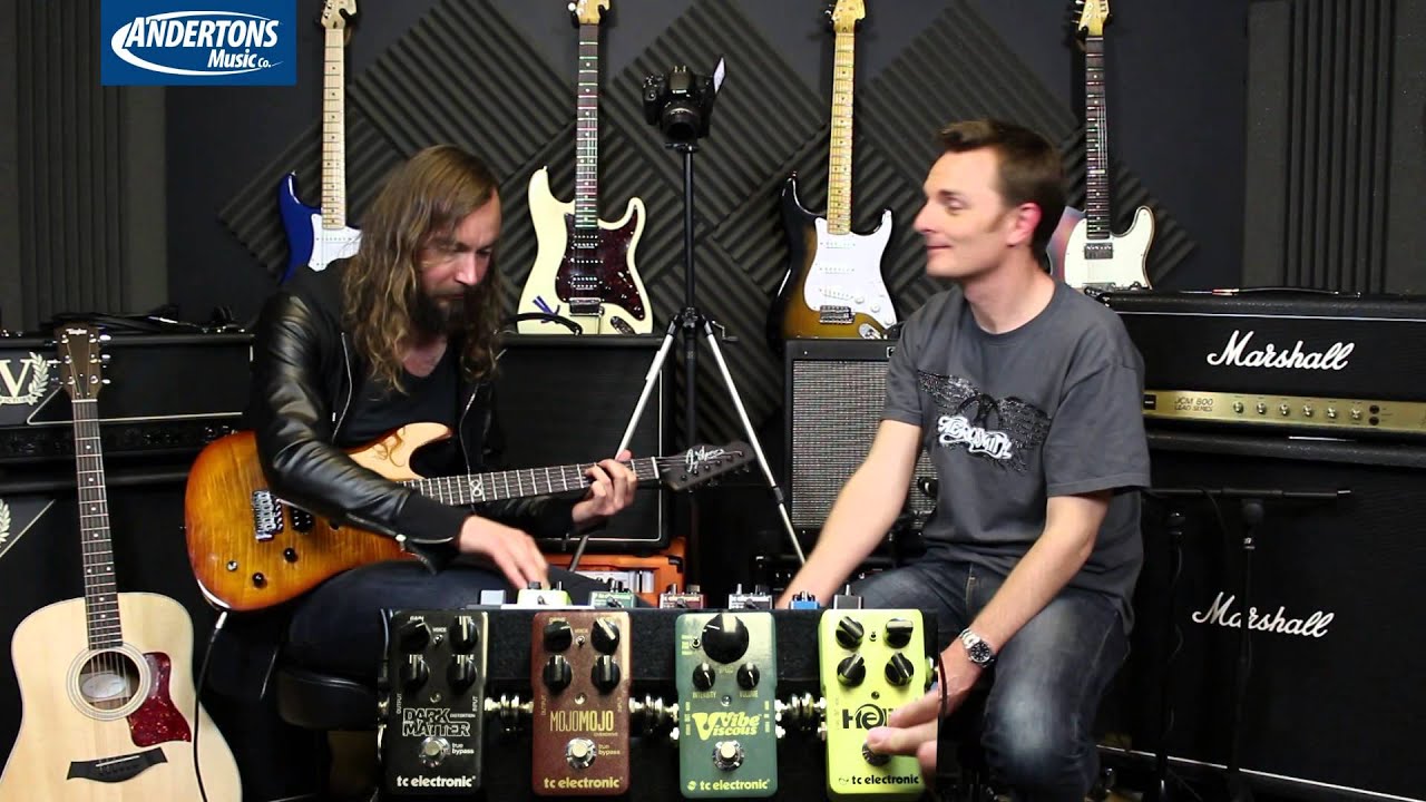 TC Helix Phaser and Vicous Vibe Pedal Demo