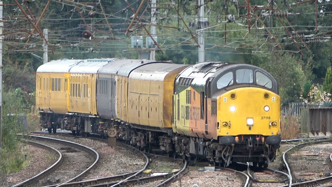 Calm before Storm Amy:  Carlisle Train Variety at Kingmoor and the Citadel. 03 Oct 25
