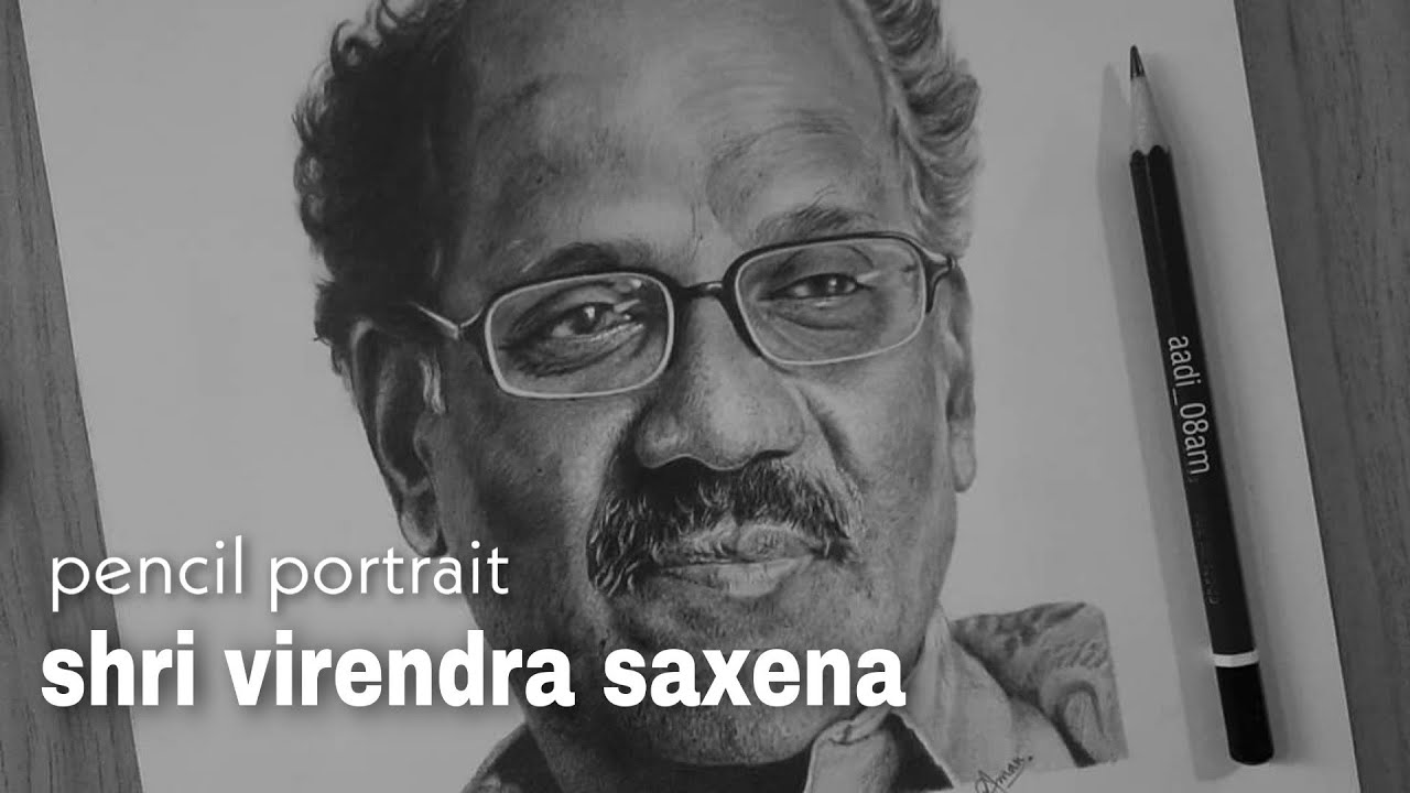 Pencil portrait / virendra saxena
