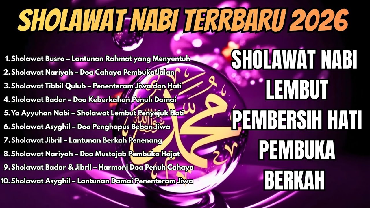 Sholawat Nabi Menyentuh Hati | Pengingat Iman & Rasa Syukur