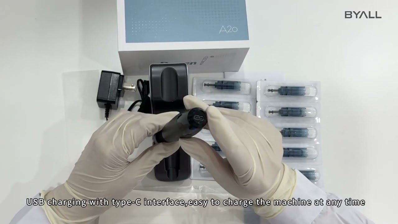 Dr pen A20 Unboxing and Using Tutorial Video