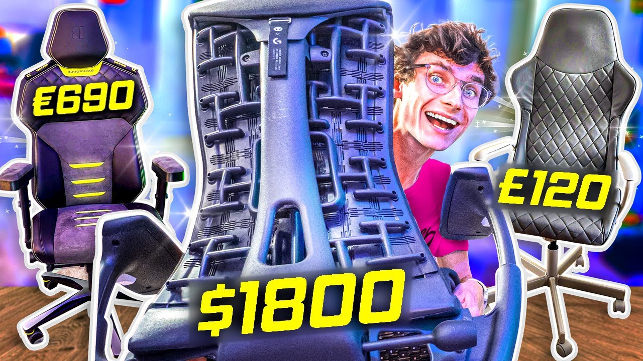 $100 vs $1800 Gaming Chair! 😦
