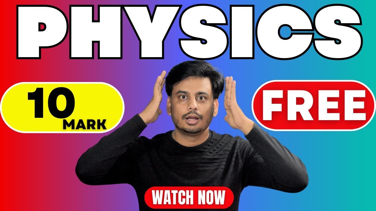 CHSE Physics Exam 10 Marks FREE ! Exam Re Nischita Number Pakka ! Ei Video Dekhila Pare Doubt Nahi !