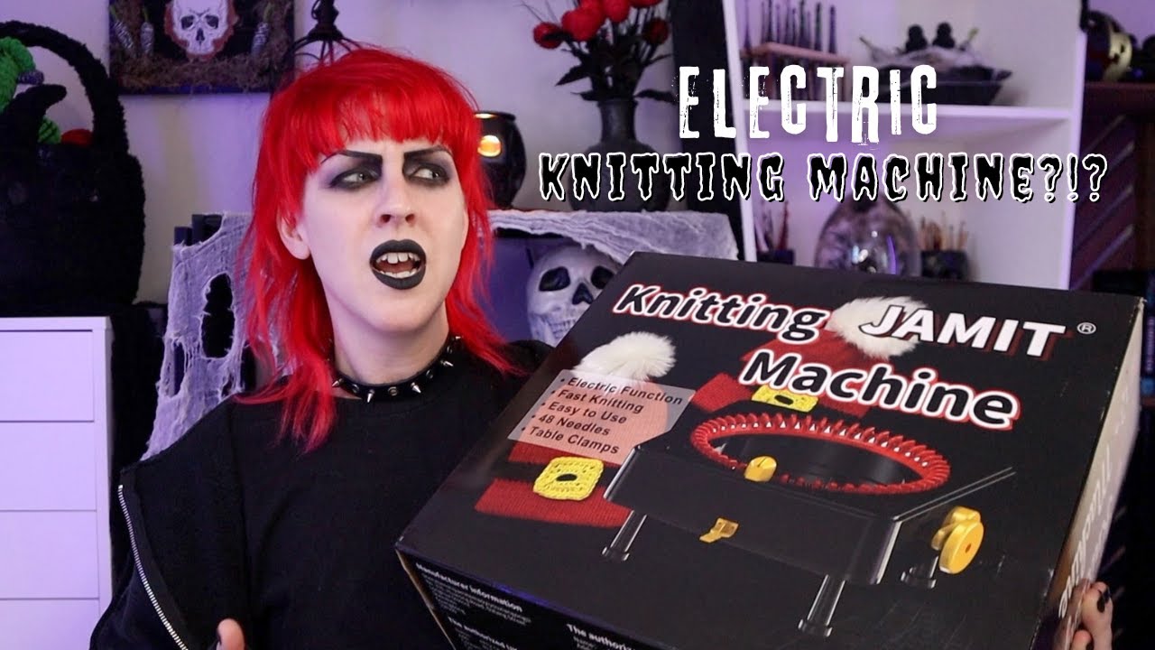 Jamit Electric Knitting Machine ~ Reviewing Tube and Panel Knitting