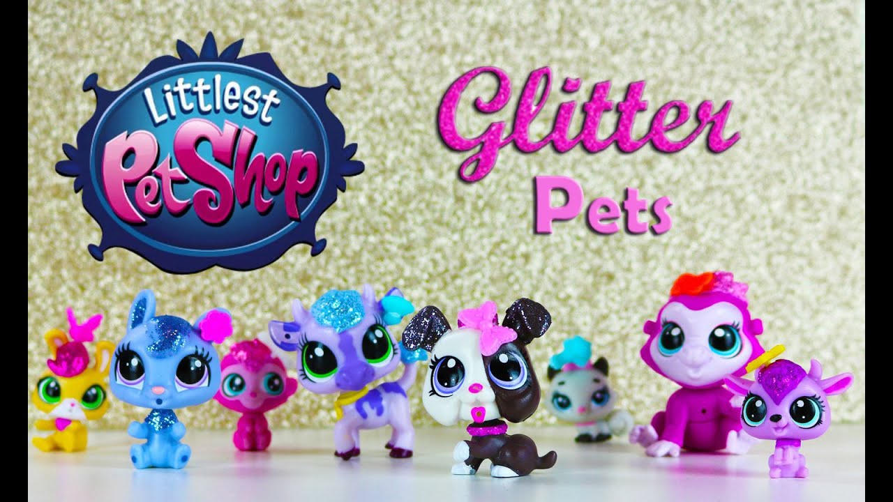 Littlest Pet Shop: Glitter Pets - NEW LPS Set Opening and Review | Emily and Evelyn