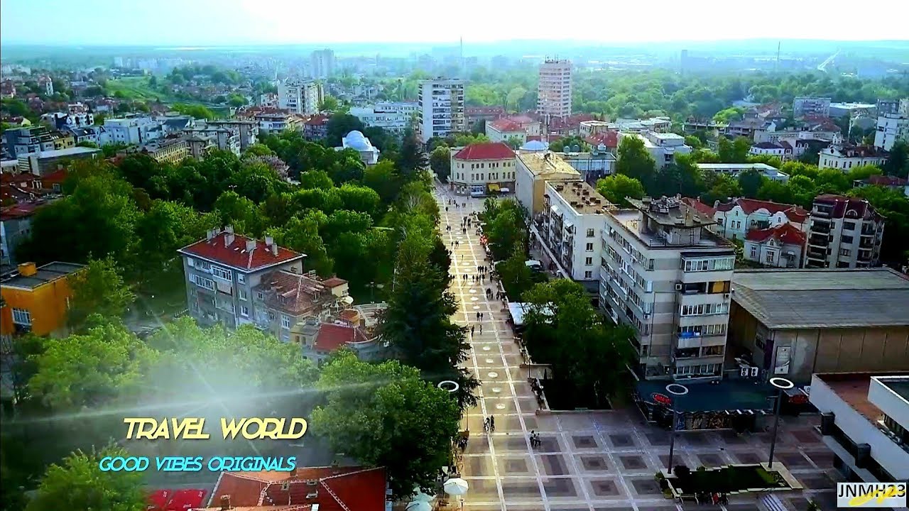 Yambol Bulgaria - City and Park Walking and Drone Video |  ЯМБОЛ #youtube #video #travel