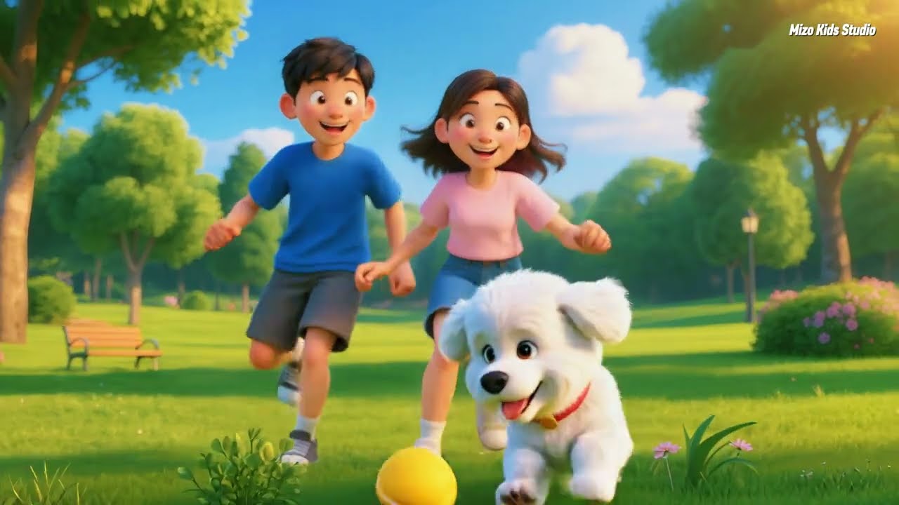 🐶🌠Ui Note Hla - Ven thiam huaisen-a II Mizo Naupang Hla [Pawnto hla] #mizokids #naupang #animation